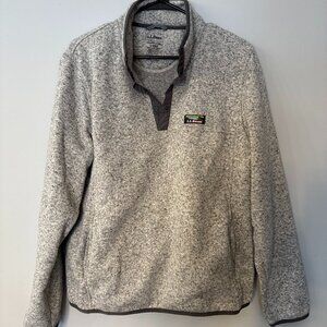 L.L Bean men’s size large slightly fitted sweater. Item number 298050.